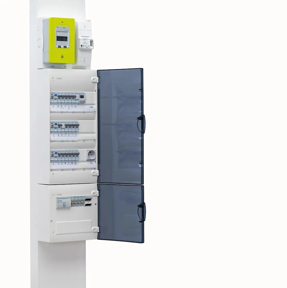 Esc226 Hager Contacteur Modulaire De Puissance 2nf - 25a - Bobine 230 Vac - Bornes à Vis - 1 Module