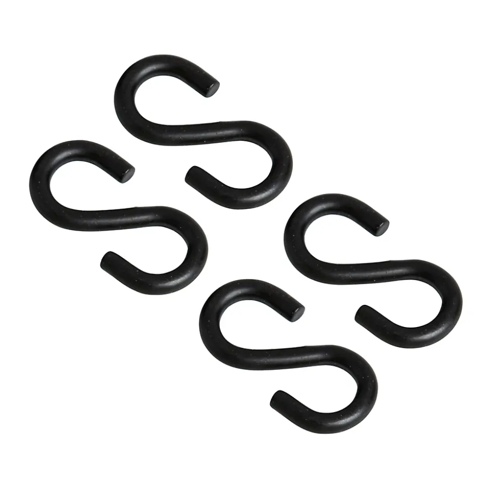 Esse noirs 30 mm Diall Acier vendu par 4 pièces
