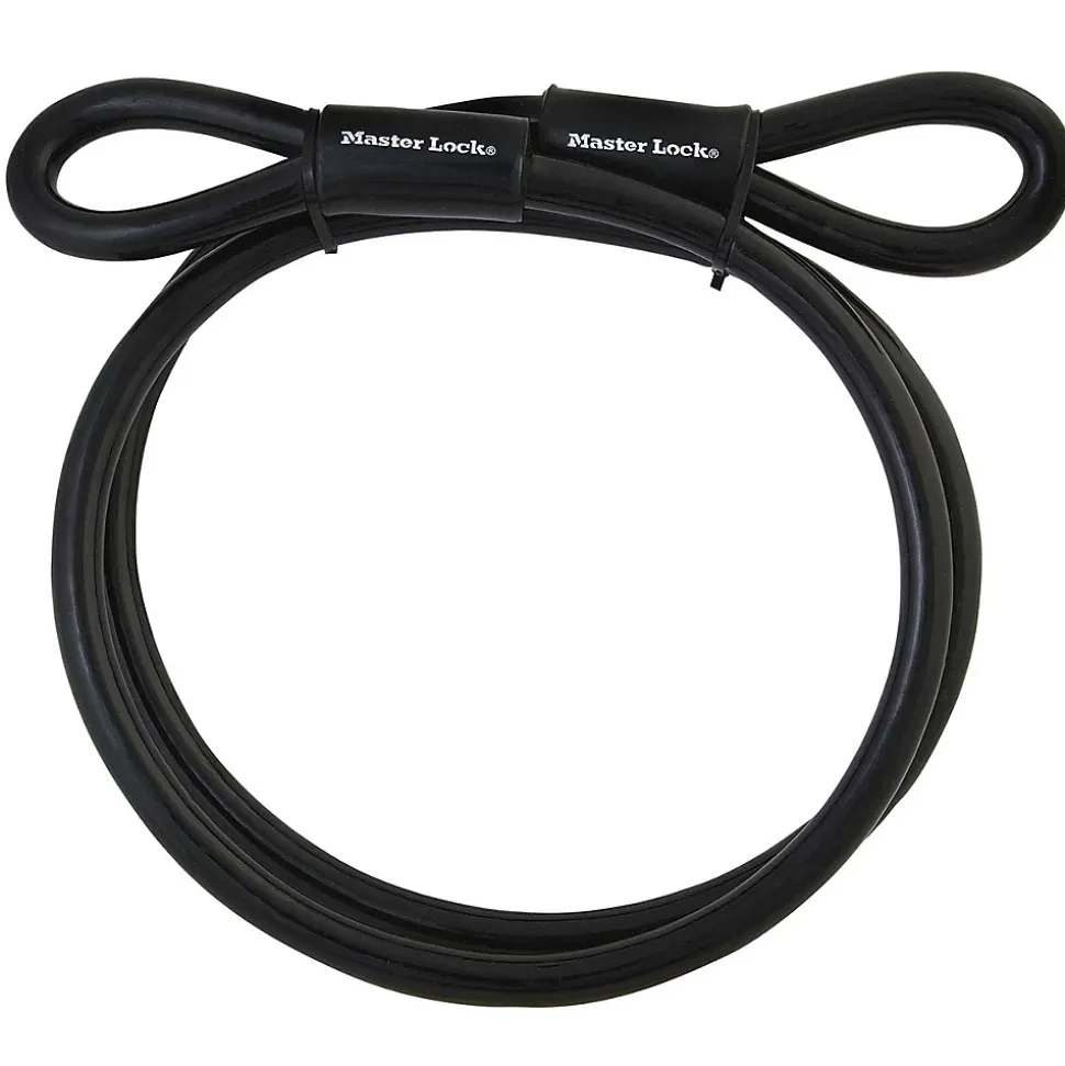 49EURD Câble Antivol avec deux Boucles, 3 m