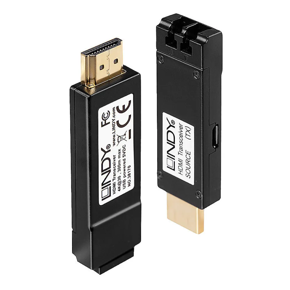 Extendeur HDMI 4K sur fibre jusqu'à 300m LINDY
