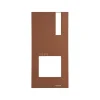 Façade Corten Pour Quadra à Boutons Mécaniques - 4793mc