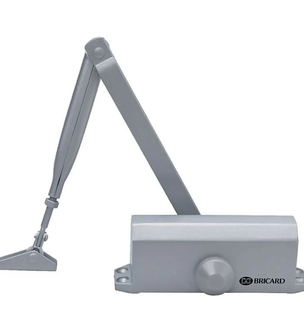 Ferme porte hydraulique bras compas Groom réversible jusqu'à 60 kg Vitesse réglable Force 3