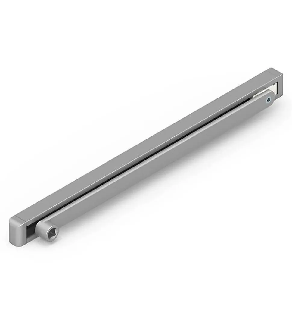 Ferme porte hydraulique Réversible DOM Expert 2500 bras glissière EN3 950 mm 60 Kg