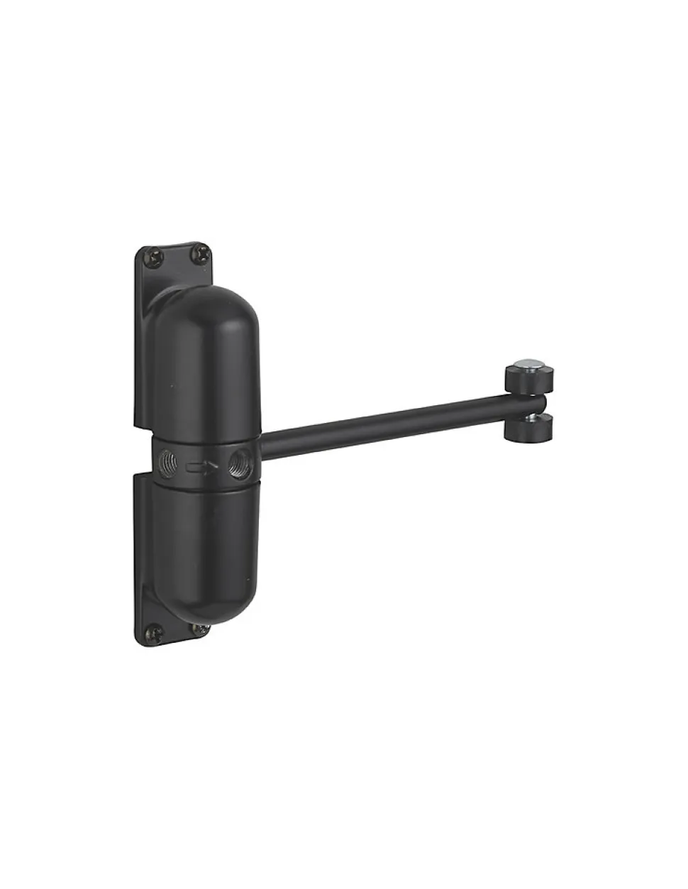 Ferme-porte automatique à roulettes pour porte légère, noir - THIRARD