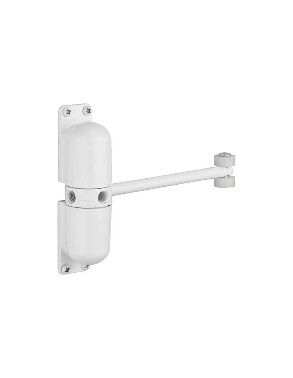 Ferme-porte automatique à roulettes pour porte légère, blanc - THIRARD