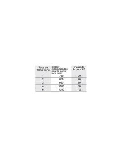 Ferme-porte automatique hydraulique force 4, noir - THIRARD