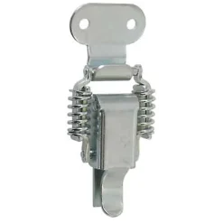 Fermoir à ressort Diall acier zingué H. 74 x l. 47 mm