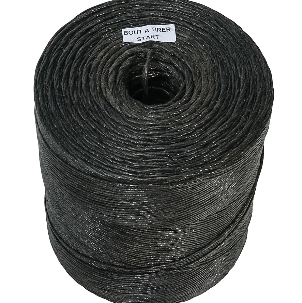 Ficelle agricole noire bobine 1500m Diamètre1,3mm WERKA PRO