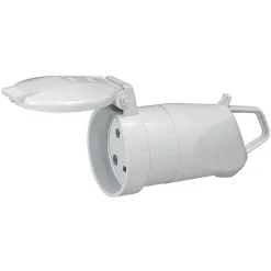 Fiche + clapet 3P+N+T 20A 400V Plexo Legrand