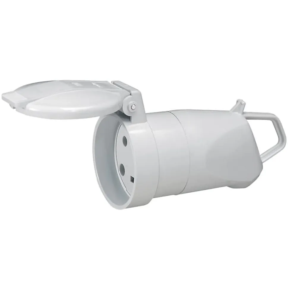 Fiche + clapet 2P+T 20A 400V Plexo Legrand