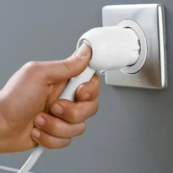 Fiche à extraction rapide Legrand plastique blanc