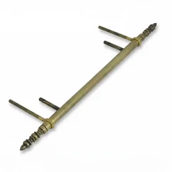 Fiche à lacets à goujon Diall vieux laiton h.296 mm