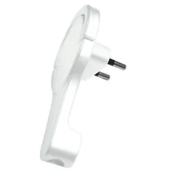Fiche extra-plate Diall blanc glossy 6A
