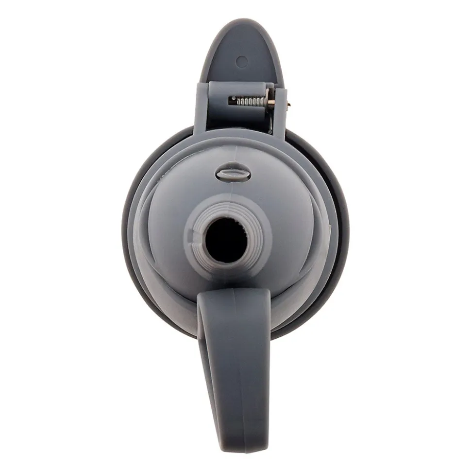Fiche femelle à clapet 16A 2P+T - Gris - Zenitech