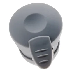 Fiche femelle à clapet 16A 2P+T - Gris - Zenitech