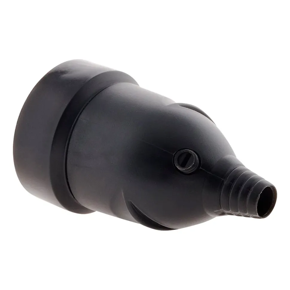 Fiche femelle 16A 2P+T - Noir - Zenitech