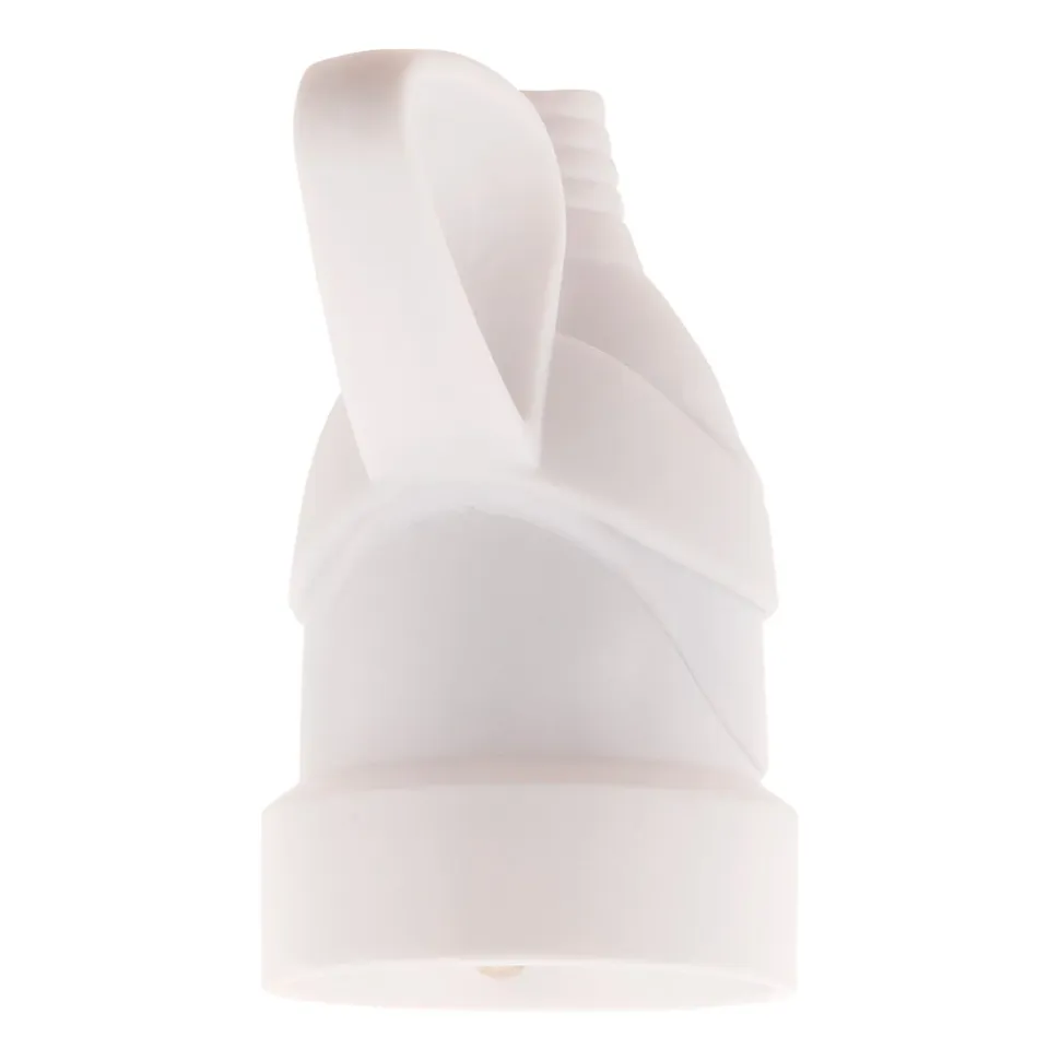 Fiche femelle anneau 1 prise 16A 2P+T - Blanc - Zenitech