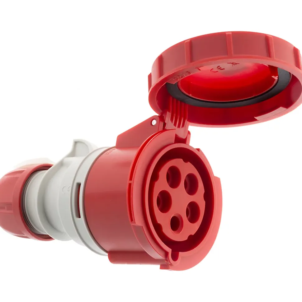 Fiche femelle IEC309 3P+N+T 32A - Zenitech
