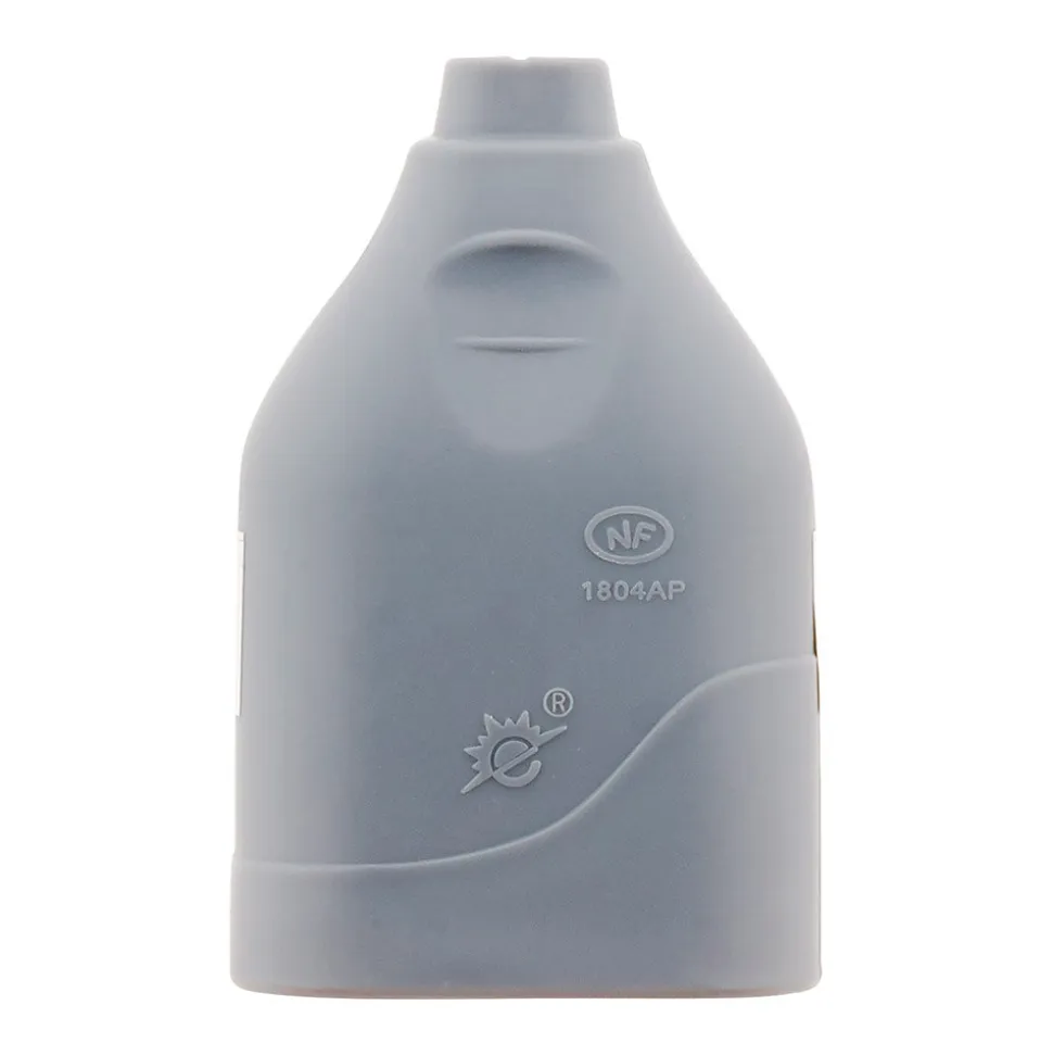 Fiche femelle 2P 6A - Gris - Zenitech