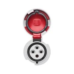 Fiche Femelle Triphasé 32a 3p+t 380v - 4 Broches - étanche Ip67 - Ide