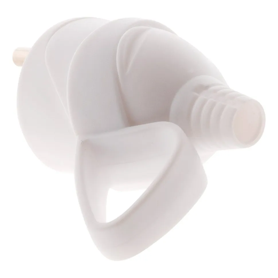 Fiche mâle anneau -16A 2P+T - Blanc - Zenitech