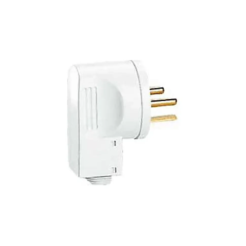 Fiche mâle avec terre 20 A 2P+T Legrand