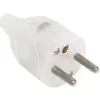 Fiche mâle lumineuse 16A sortie droite Diall