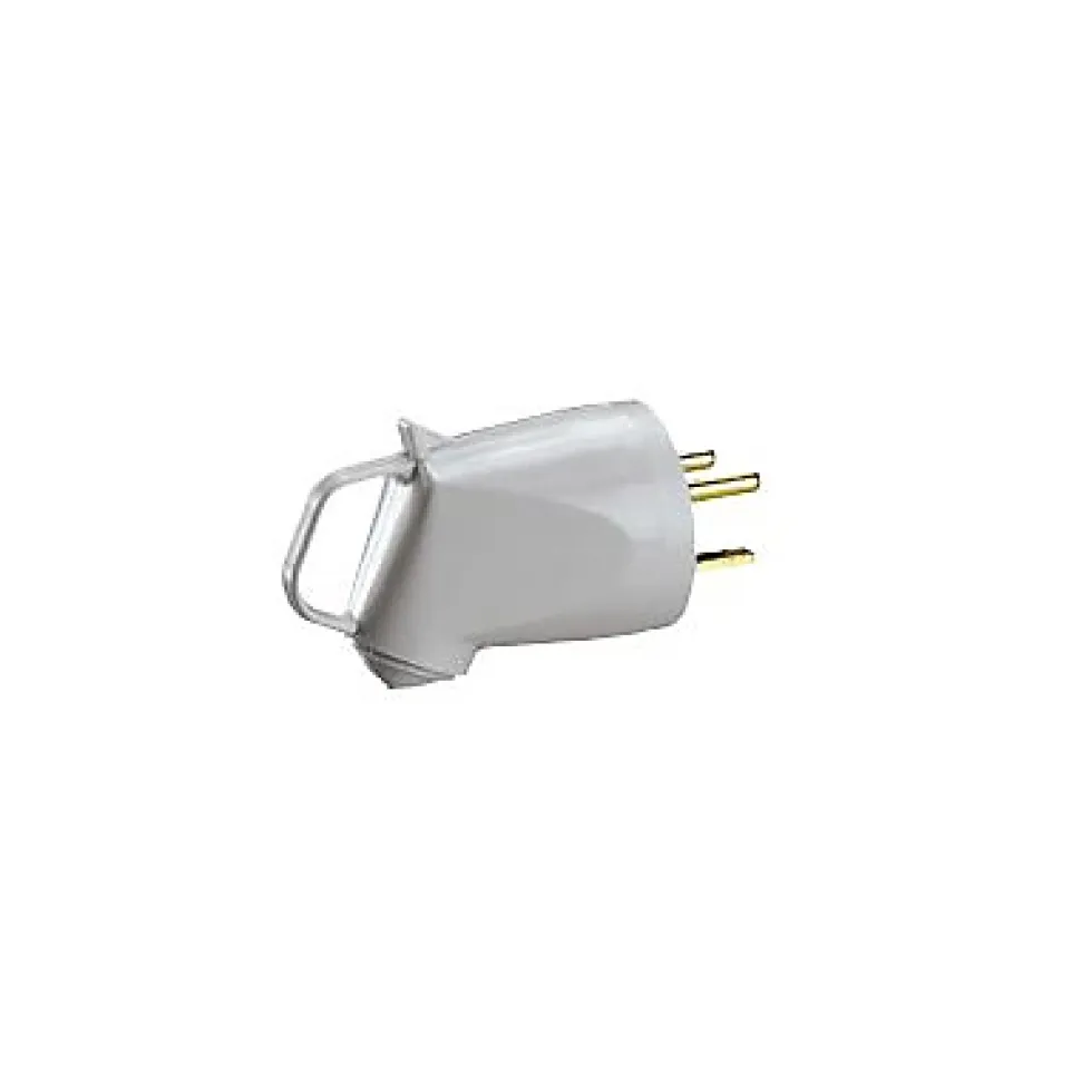 Fiche mâle Plexo 20 A 2 ports avec terre Legrand 230 V