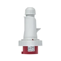 Fiche Mobile Male Triphasé 16a 3p+t 380v - 4 Broches - étanche Ip67 - Ide