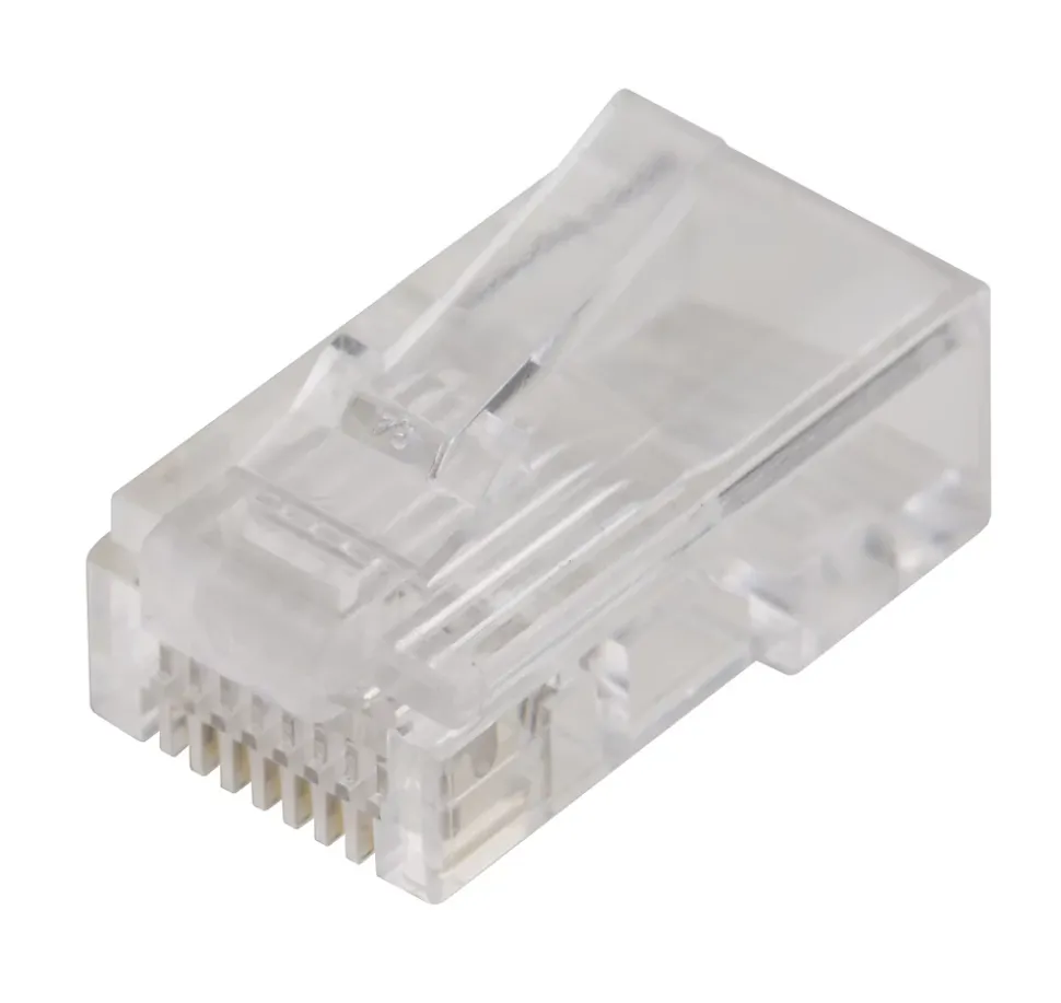 Fiche RJ45 Mâle à câbler Blyss plastique
