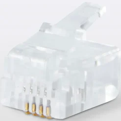 Fiche RJ11 mâle à câbler Blyss, lot de 6