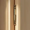 Fiche tourillon vieux laiton 10 x 120 mm