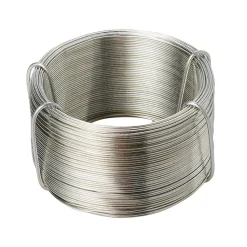 Fil d'acier Diall ø1.5 mm, 30 m Argent