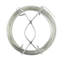 Fil d'acier Diall ø1.5 mm, 30 m Argent