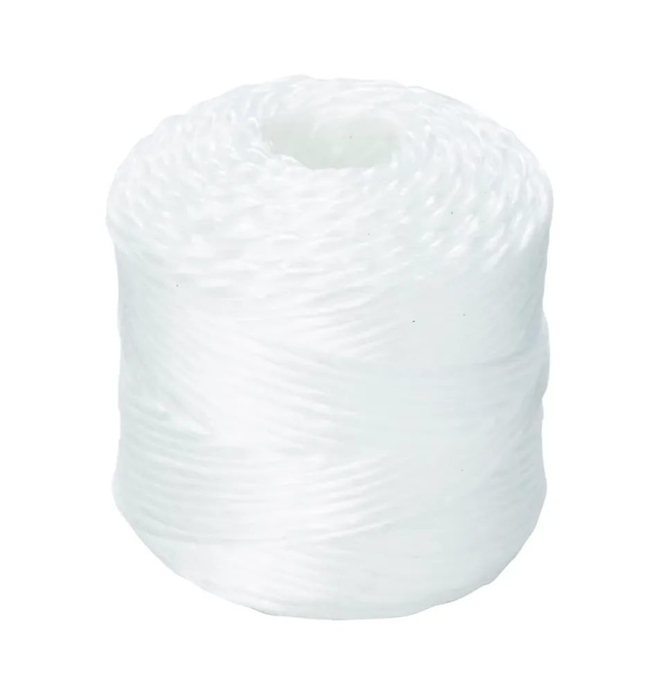 Fil en polypropylène blanc DIALL ø1.6 mm, 90 m