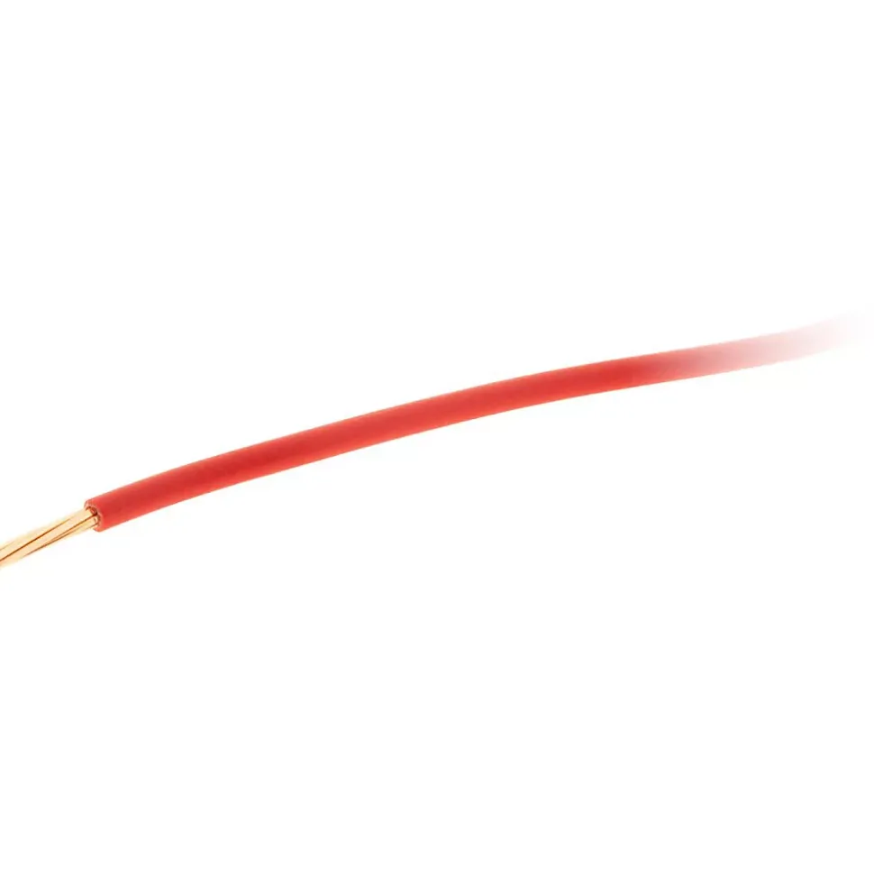 Fil électrique HO7V-R 6mm² 100m - rouge - Zenitech