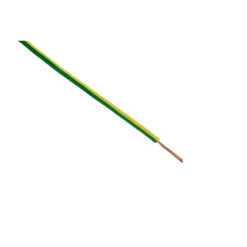Fil électrique H07VK 1x2,5mm² jaune/vert - 10m - Zenitech