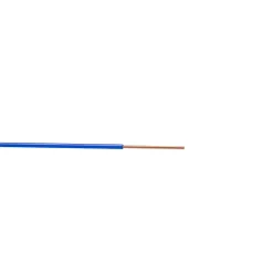 Fil 2,5mm² H07VU bleu couronne 10m Nexans