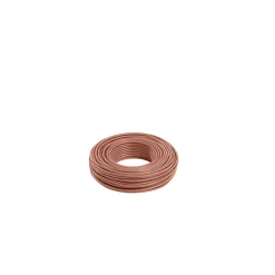 Fil 1,5mm² H07VU marron couronne 25m