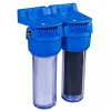 Filtre à eau 113 - Porte filtre Duplex anti-odeurs anti-goût Filtration 20 microns