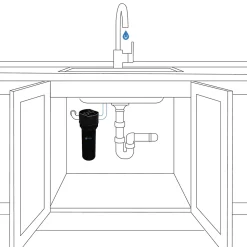 Filtre à eau anti-PFAS chlore et pesticides 30 000 L d eau pure sans perte de débit (certifié NSF 53)