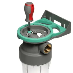 Filtre à eau double 9' 3/4 + pack anti sédiments et odeurs filtration sous évier connexion 3/4'