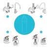 Filtre à Eau Profine Platinium Medium- Filtre Pour Le Traitement Des Polluants éternels (pfas) Et Métaux Lourds