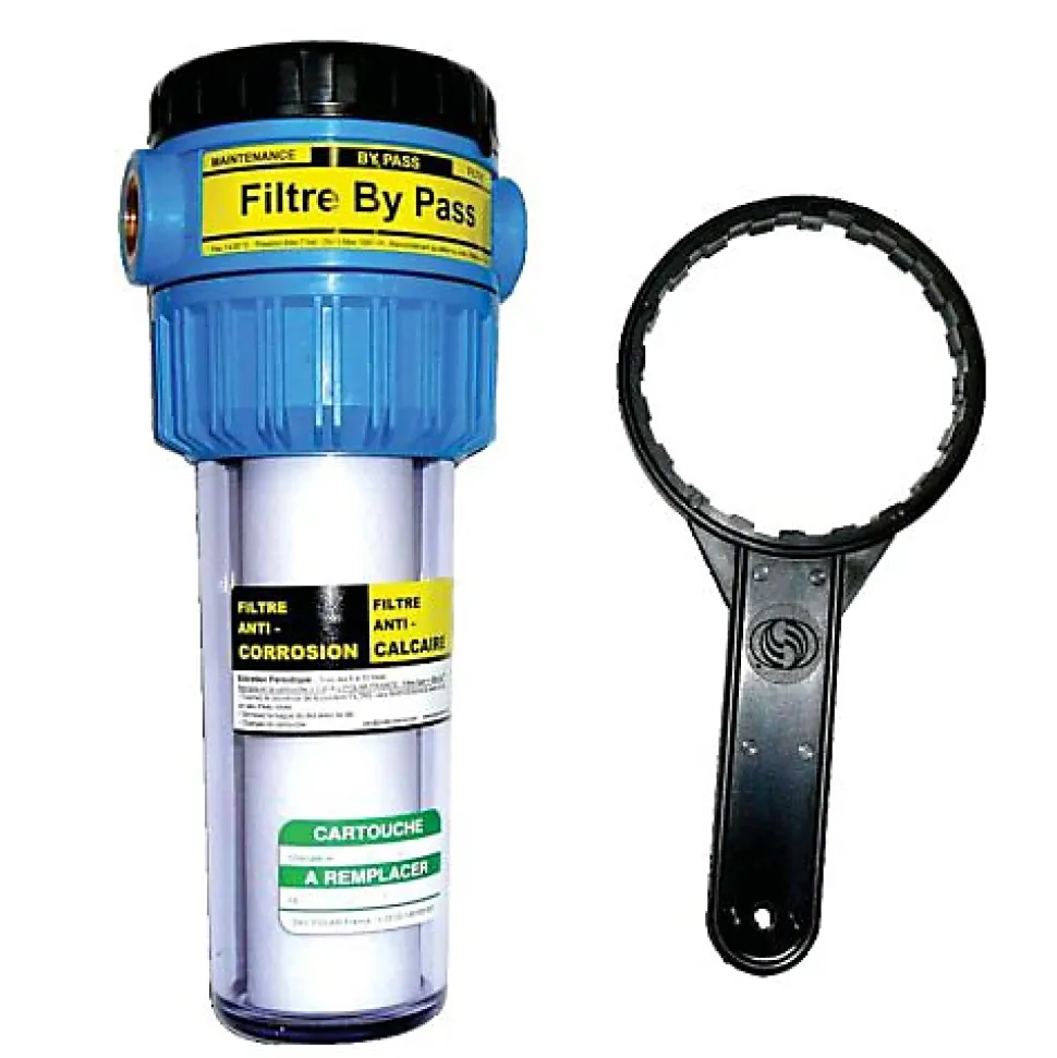 Filtre de protection contre tartre calcaire et corrosion (eau froide + eau chaude sanitaire) - Classement : A++