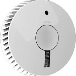 FireAngel FA-6111-INT Détecteur de fumée optique à piles avec projecteur LED d'évacuation