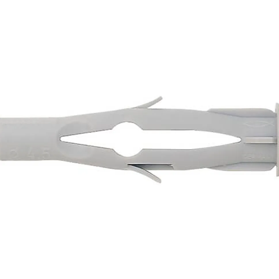 Fischer Cheville universelle FU 10 x 60 K - 6 pièces, nylon et acier, pour béton et matériaux creux