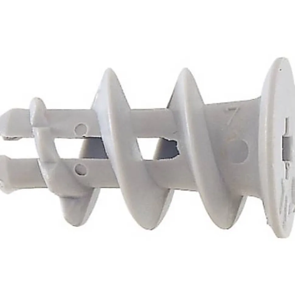 Fischer GKS Cheville pour plaques de plâtre 22 mm, boîte de 50 - nylon autoperceuse avec vis