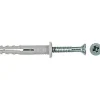 Fischer N 6 x 40/7 P Cheville à frapper en nylon 6 mm - 100 pcs