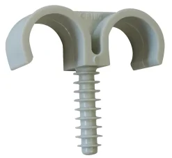 Fixation pour gaines double ø20 mm Ing Fixation