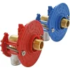 Fixation pour robinetterie Lavabo pour tube Multicouche Ø16 raccord à sertir sortie mâle 12/17 (3/8")